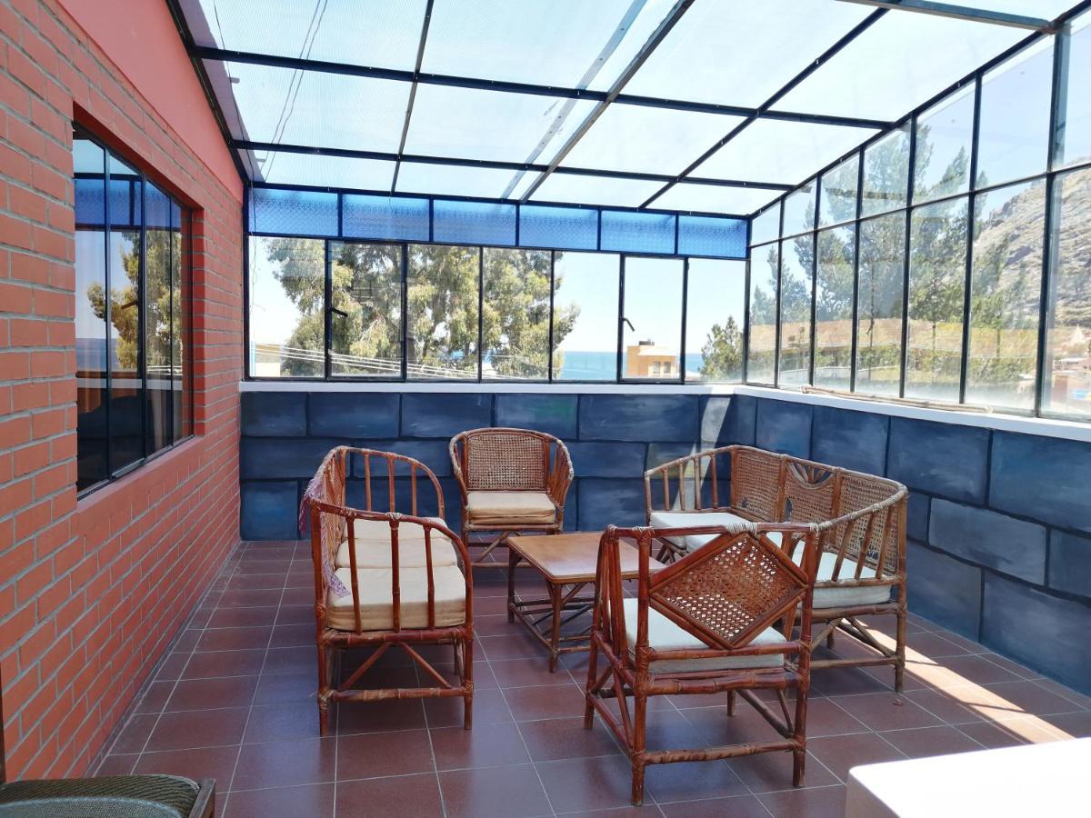 Hostal Olas Del Titicaca Copacabana  Exterior foto