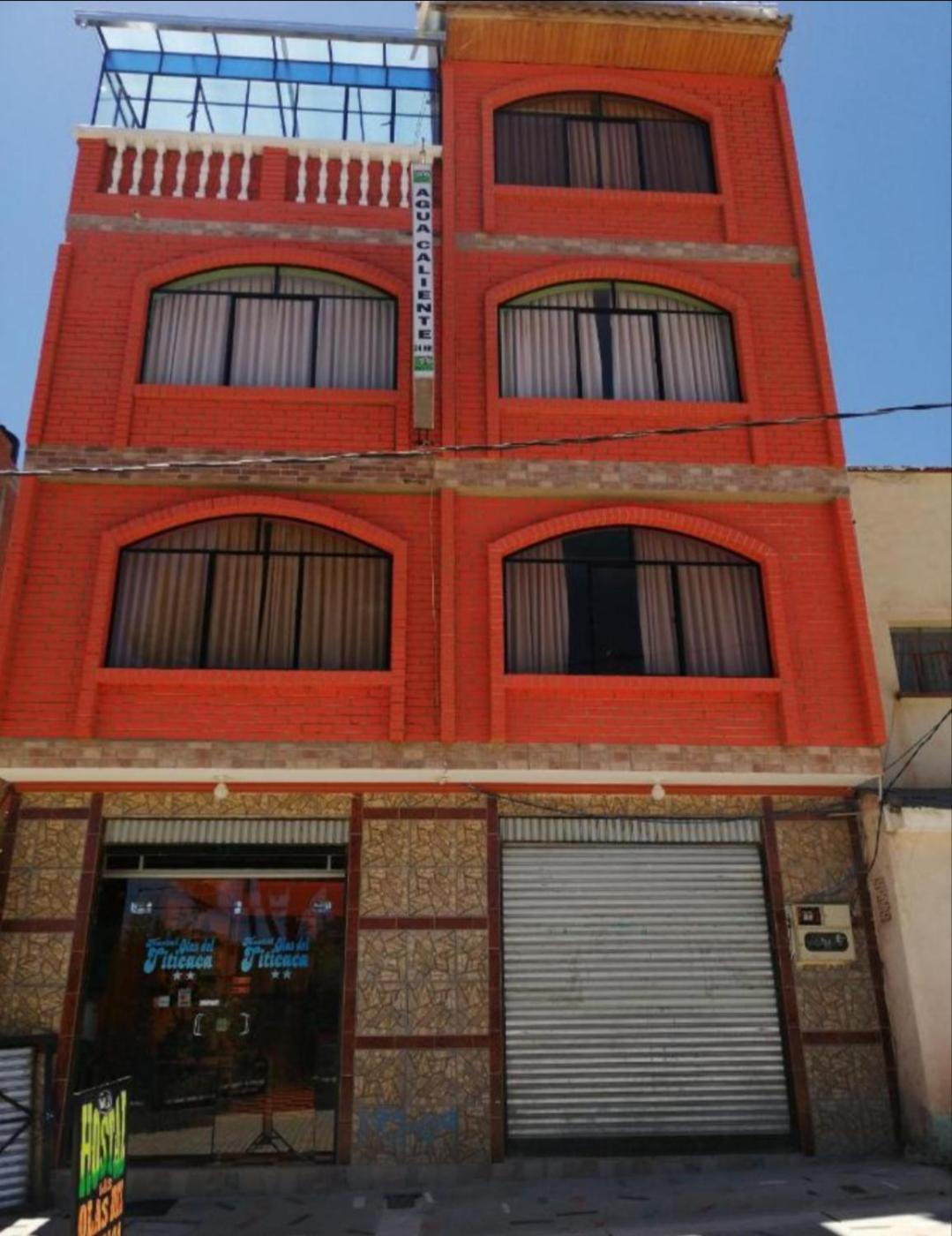 Hostal Olas Del Titicaca Copacabana  Exterior foto
