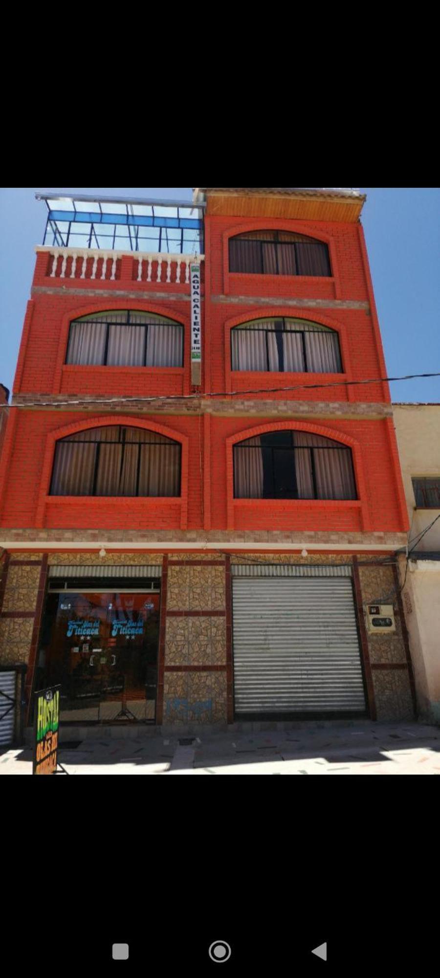Hostal Olas Del Titicaca Copacabana  Exterior foto