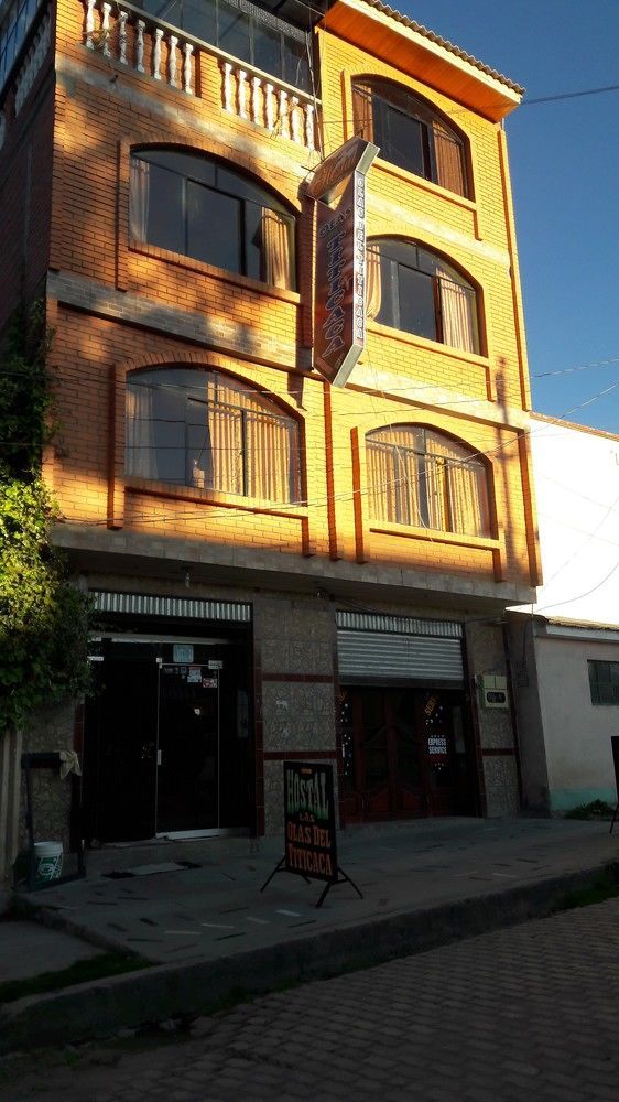 Hostal Olas Del Titicaca Copacabana  Exterior foto